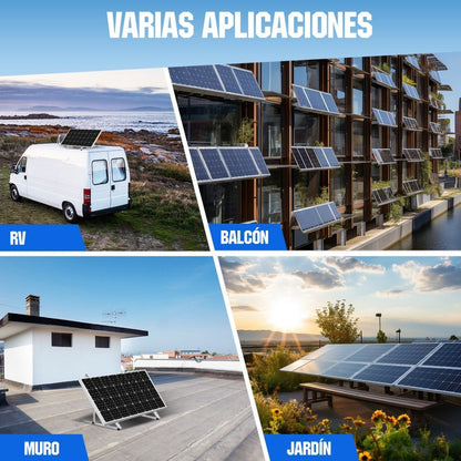 Soportes de montaje de inclinación ajustable para panel solar de 45" de longitud - Soportes de montaje - eco - worthy - es