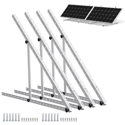 Soportes de montaje de inclinación ajustable para panel solar de 45" de longitud - Soportes de montaje - eco - worthy - es