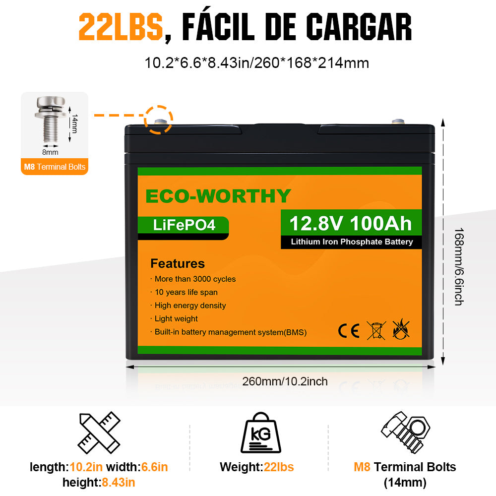 Pack batería ION-Litio 12 V 30 Ah