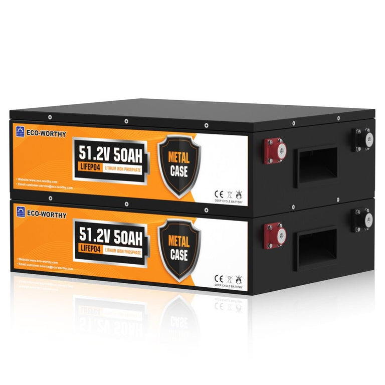 Batería Litio LiFePO4 48V 50Ah - Batería Litio LiFePO4 48V - eco - worthy - es