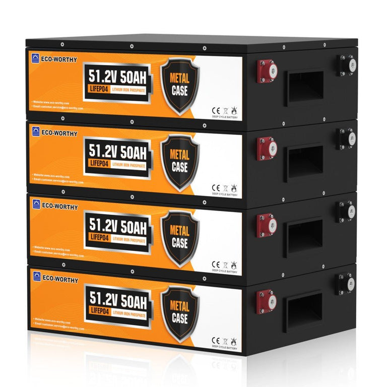 Batería Litio LiFePO4 48V 50Ah - Batería Litio LiFePO4 48V - eco - worthy - es