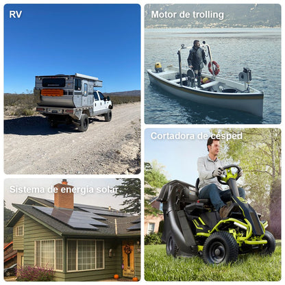 Batería Litio LiFePO4 48V 50Ah - Batería Litio LiFePO4 48V - eco - worthy - es