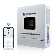 Inversor Híbrido Solar Todo‑en‑Uno 5000W 48V Onda Senoidal Pura MPPT 99,9% compatible baterías plomo‑ácido y litio ampliable hasta 6 unidades en paralelo sistema fuera de red