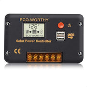 Regulador de Carga PWM-LCD & USB 12/24V 30A