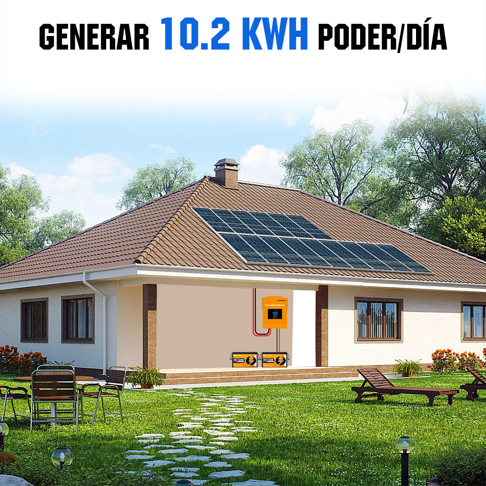 Eco_Worthy_Kit_Solar_Aislada_2550W_48V__15x170W__con_MPPT_Inversor_Cargador_5kW_Bateria_de_Litio_4.8kWh_02