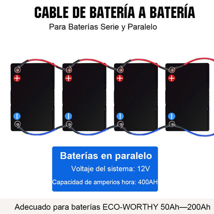 Cable de interconexión de batería - Cableado - eco - worthy - es