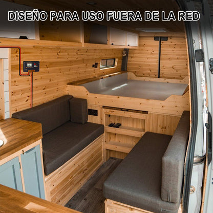 Regulador de Carga PWM - LCD & USB 12/24V 30A - Regulador de Carga - eco - worthy - es