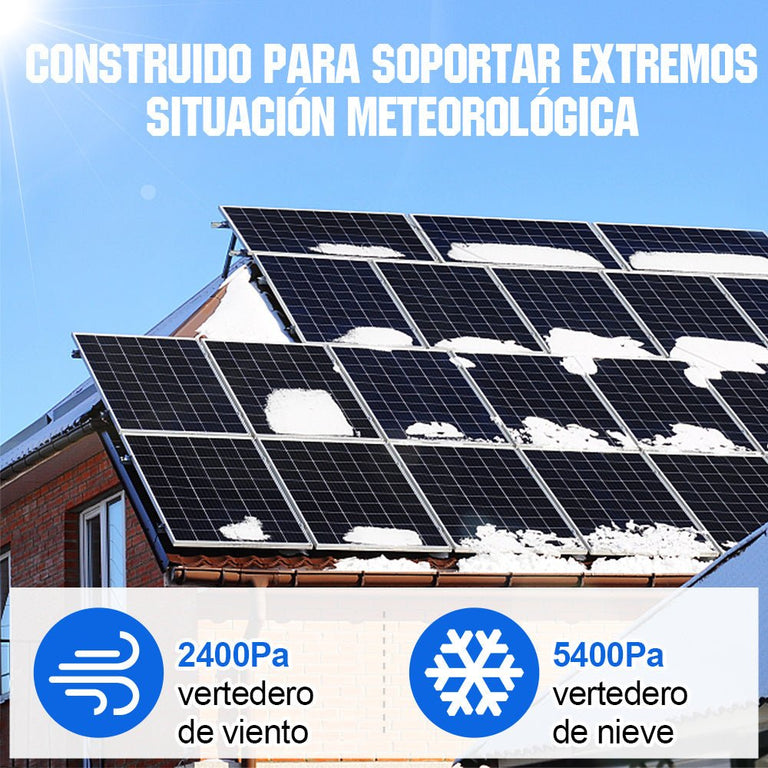 170W 12V Panel Solar Monocristalino - 100W - 170W Paneles solares - eco - worthy - es