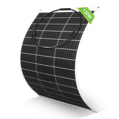 130W 12V Panel Solar Mono Flexible - 100W - 170W Paneles solares - eco - worthy - es