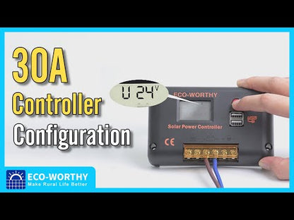 ecoworthy_12V_24V_30A_controlador_de_carga_solar_PWM