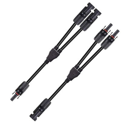 12AWG 1 par Solar MC4 Y Conectores de rama paralela Par MFF y FMM - Cableado - eco - worthy - es